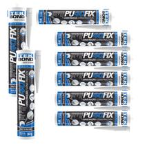 8 Unidades Cola Selante PU40 Fix Branco 280ml 387g Tekbond 8 Unidades Cola Selante PU40 Fix Branco 280ml 387g Tekbond
