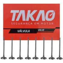 8 Válvula Escape Chery Face S18 Cielo Tiggo 1.3 1.6 2.0 16V 8 Válvula Escape Chery Face S18 Cielo Tiggo 1.3 1.6 2.0 16V