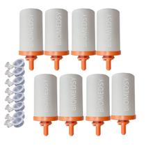 8 velas + 8 Boias Biomedsy Alcalina