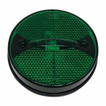 8 X Luz Lanterna Lateral 3led Bivolt Carreta/caminhão Randon 85mm Esmeralda (Verde)