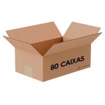 80 Caixas De Papelão Ecommerce Embalagens Tamanho Pequena 16x11x6 Correios Sedex Direto da Fábrica Unidades
