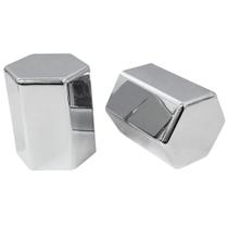 80 Capa Da Porca Hungara Cromada Caminhao Hibrida 32/33mm