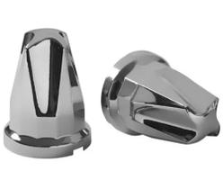 80 Capa De Porca Cromada Chilena Lisa 32mm