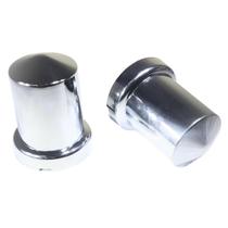 80 Capa De Porca Cromada Mini Mexicana 32/33mm 6,5cm