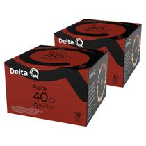 80 Cápsulas Delta Q Qalidus Int. 10 Café Pack Econômico