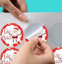 80 Etiqueta adesiva Feliz Natal