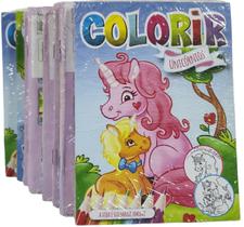 80 Livros Unicornios Para Colorir Atacado