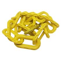 80 Mt Corrente Plástica Isolamento Calha Chuva Elo G Amarelo F103