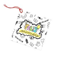 80 Tags Para Pacotes De Presente E Encomendas Com Furo