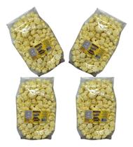 800 Mini Suspiros Caseiro 4x140g Amarelo 800 Mini Suspiros Caseiro 4x140g Amarelo
