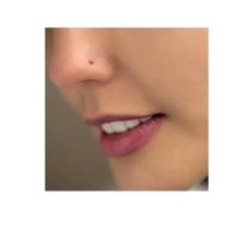 811095 Piercing De Nariz Ouro 18k Sem Pedrinha Estilo Anzol Bolinha 811095 Piercing De Nariz Ouro 18k Sem Pedrinha Estilo Anzol Bolinha