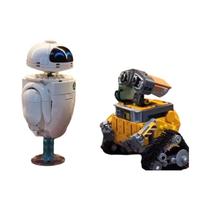 811PCS MOC WALLI EVE Blocos De Montar Robô, Brinquedos De Personagens De Desenhos Animados, 811PCS MOC WALLI EVE Blocos De Montar Robô, Brinquedos De Personagens De Desenhos Animados,