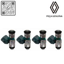 8200128959 - kit com 4 bicos injetores de combustível - motor 1.6 16v k4m iwp143 - clio ii/kangoo/express/duster/scenic/megane ii/megane sedan/logan/s