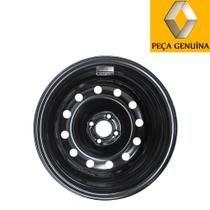 8200613298 - roda chapa de aço - cor preta - aro 15 - logan / sandero - até o ano de 2013 - sandero / logan