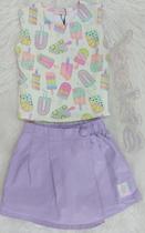 84107 1-4 kukie cj regata boxy picole/short saia sarja 4