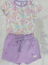 85728 1-3 kukie cj body ursos carinhosos/short saia 1