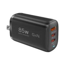 85W GaN Carregador Rápido USB Tipo-C PD QC 3.0 Adaptador De Alimentação De Carregamento Rápido Para