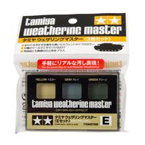 87098 Model Train Powder Paint Yellow, Grey, Green 1 Set Tamiya 87098