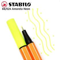 88/024 stabilo point amarelo neon
