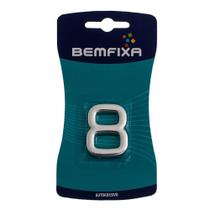 8852 numero 8 39mm abs crom - bemfixa