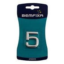 8856 numero 5 39mm abs crom - bemfixa