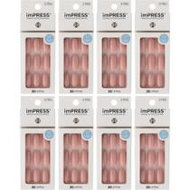 8CX Unha Postiça Autocolante imPress media Sea Breeze Kiss