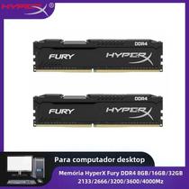 8gb 16gb 32gb Hyperx Fury Ddr4 Ram 3600mhz 3200mhz 2666mhz 2400mhz 2133mhz Desktop 1.2v Dimm