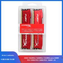 8GB 16GB DDR3 RAM Kit 1866MHz 1600MHz 1333MHz Memoria HyperX Desktop Memória PC3-12800 PC3-14900