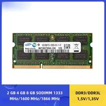 8gb 4gb 2gb Samsung Ddr3l Ddr3 Ram 1333mhz 1600mhz 1866mhz So-dimm Pc3-10600 Memória Para Notebook