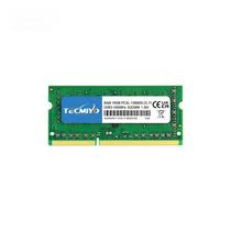 8GB DDR3L 1600MHz SODIMM Laptop Memória RAM TECMIYO 1RX8 Não-ECC 1.35V PC3L-12800S Verde