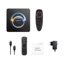 8K Vídeo Smart TV Box Android 14 RK3528 128G Rom 24G 50G WiFi6 BT52 Google YouTube Voice Media