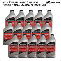 8M0090193 Óleo Quicksilver Tcw3 2 Tempos 500ml Kit C/15