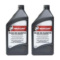 8M075303 Lubrificante Rabeta Mercury High Perform Sae90 1L Kit Com 2 Litros 8M075303 Lubrificante Rabeta Mercury High Perform Sae90 1L Kit Com 2 Litros