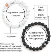 8mm Pedra Natural CZ Micro Pave Coroa Rainha Contas Sua