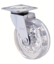 (8pçs) Rodizio C/ Rolamento 75mm Gel Silicone 50kg Por Roda