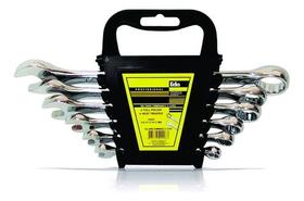 8qj Jogo Chave Combinada 6 Pçs 6 A 17mm Cromo Vanadio - Eda
