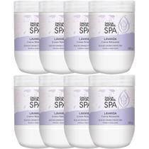 8UN Creme Massagem Relaxante SPA Lavanda 650G DAgua Natural