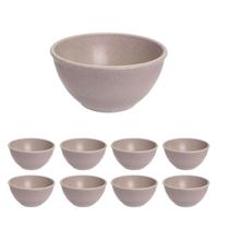 8UN TIGELA 300ml BOWL CUMBUCA VASILHA SOPA CALDO CINZA