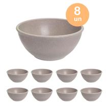 8un TIGELA 500ml BOWL CUMBUCA VASILHA SOPA CALDO CINZA 8un TIGELA 500ml BOWL CUMBUCA VASILHA SOPA CALDO CINZA