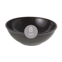 8un Tigela bowl 1lt salada petisco Preto - Evo