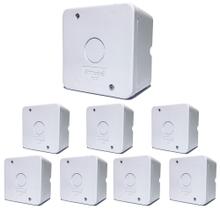 8x Caixa Proteção Organizadora Conectores Cftv Ip55 8x Caixa Proteção Organizadora Conectores Cftv Ip55