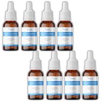 8x Frascos Glicamina 30ml Natural Revenda De Atacado