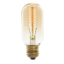 8X Lâmpada Filamento De Carbono Poptem T45 40W 220V
