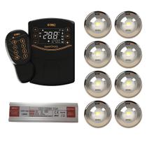 8x led rgbw 15w tholz + fonte 120w + smartpool 8x led rgbw 15w tholz + fonte 120w + smartpool