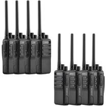 8x Rádio Comunicador INTELBRAS RC3002 G2 - Walkie Talkie HT
