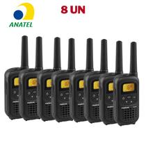 8x Rádio Comunicador INTELBRAS RC4002 - Walkie Talkie HT