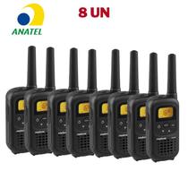 8X Rádio Comunicador Intelbras Rc4002 - Walkie Talkie Ht 8X Rádio Comunicador Intelbras Rc4002 - Walkie Talkie Ht