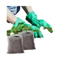 8x10cm 100un. Sacos De Tecido Biodegradáveis Não Tecidos Para Mudas, Vasos De Sementes, Suprimentos