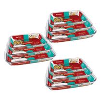 9 Assadeiras Travessas de Vidro Retangular 3 Tamanhos Nadir 9 Assadeiras Travessas de Vidro Retangular 3 Tamanhos Nadir