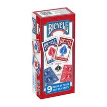 9 Baralhos de Cartas Bicycle Standard